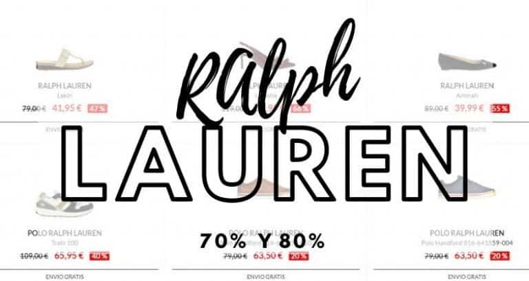 Ralph lauren ¡Descuentos del 70%!
